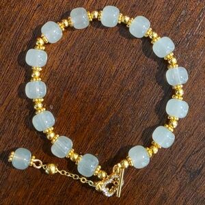 Light Green Bracelet Gold